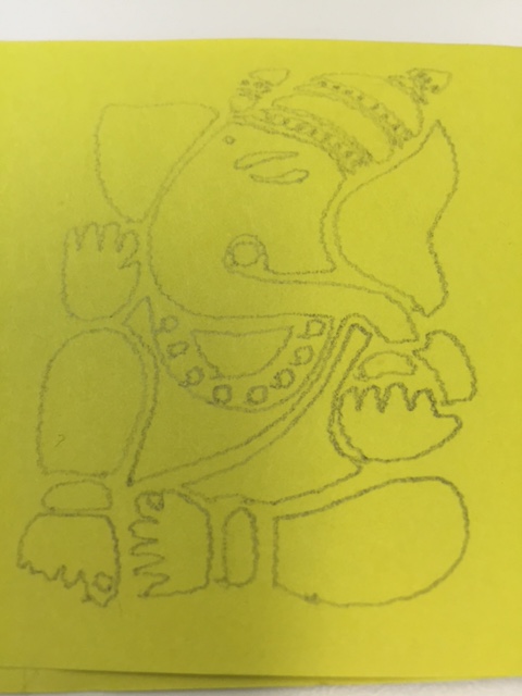 Plot test - Ganesha drawing